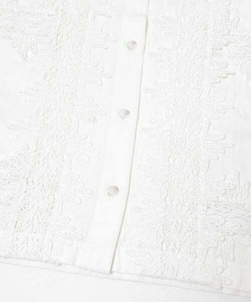 KBF / ケービーエフ シャツ・ブラウス | ヴィンテージライクレースシャツ | 詳細19