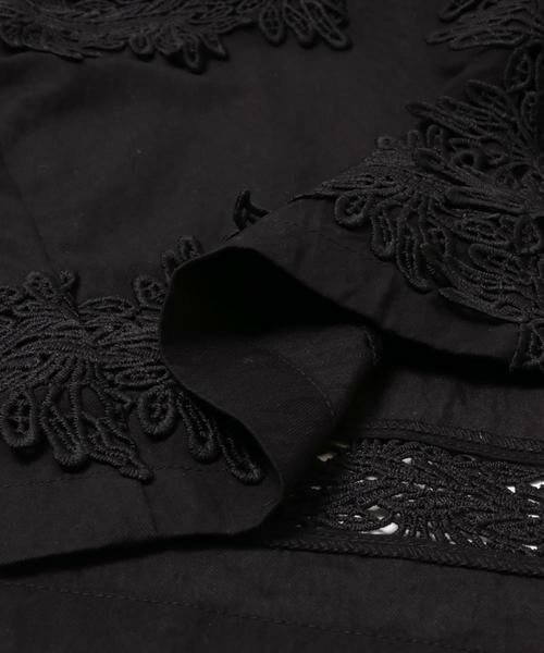 KBF / ケービーエフ シャツ・ブラウス | ヴィンテージライクレースシャツ | 詳細26