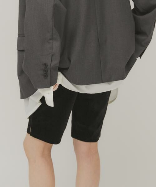 KBF / ケービーエフ ショート・ハーフ・半端丈パンツ | ベロアサイクルパンツ | 詳細2
