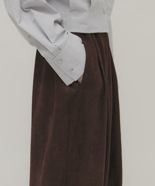 KBF / ケービーエフ その他パンツ | ピーチスキンWIDEパンツ | 詳細1