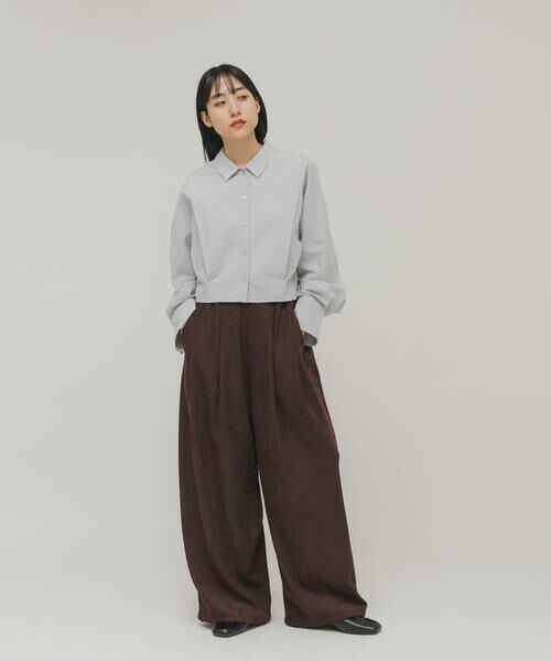 KBF / ケービーエフ その他パンツ | ピーチスキンWIDEパンツ | 詳細5