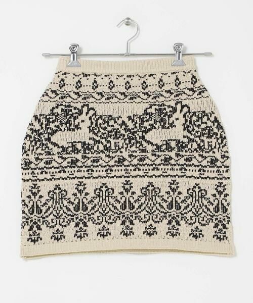 KBF / ケービーエフ スカート | ジャガードニットスカート | 詳細20