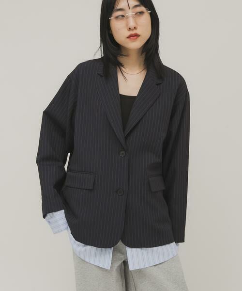 KBF / ケービーエフ その他アウター | レイヤードデザインジャケット | 詳細2