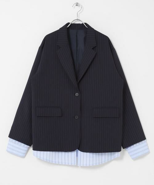 KBF / ケービーエフ その他アウター | レイヤードデザインジャケット | 詳細8