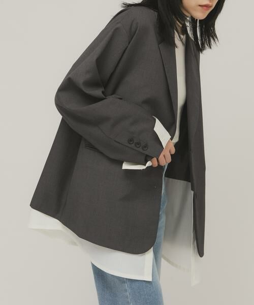 KBF / ケービーエフ その他アウター | レイヤードデザインジャケット | 詳細13