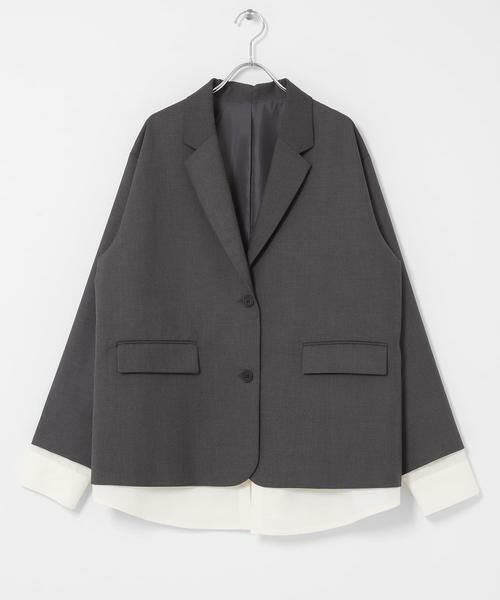 KBF / ケービーエフ その他アウター | レイヤードデザインジャケット | 詳細18