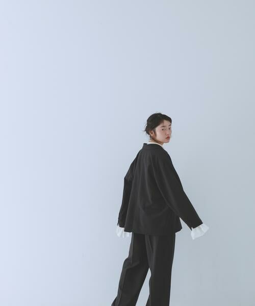 KBF / ケービーエフ その他アウター | フリルスリーブテーラードジャケット | 詳細4