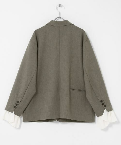 KBF / ケービーエフ その他アウター | フリルスリーブテーラードジャケット | 詳細22