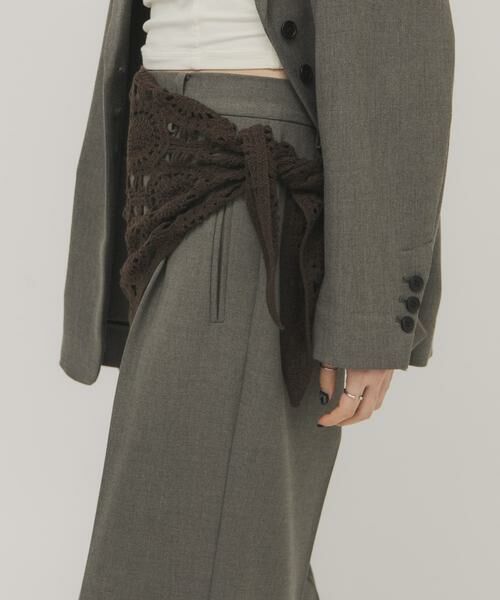 KBF / ケービーエフ バンダナ・スカーフ | トライアングルクロシェスカーフ | 詳細2