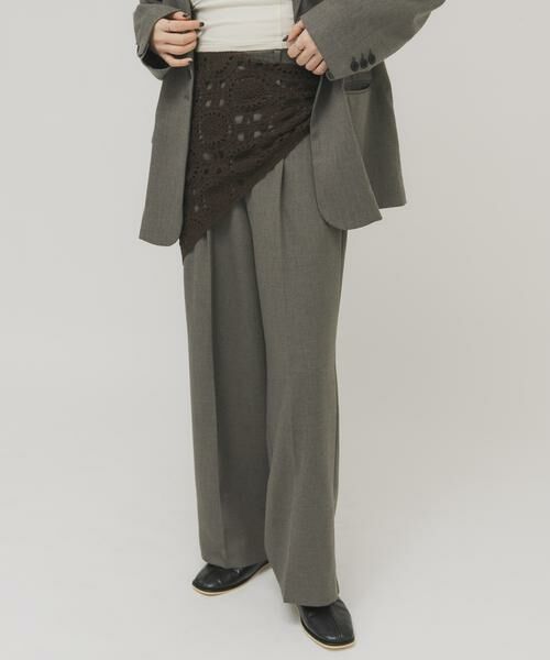 KBF / ケービーエフ バンダナ・スカーフ | トライアングルクロシェスカーフ | 詳細3