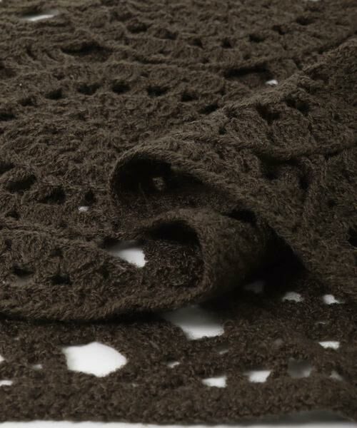 KBF / ケービーエフ バンダナ・スカーフ | トライアングルクロシェスカーフ | 詳細6