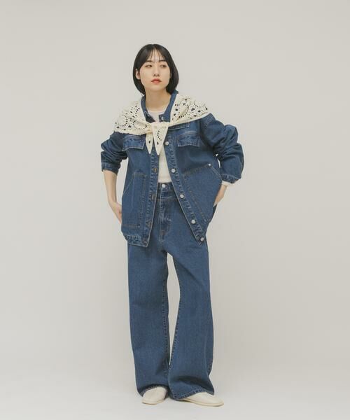 KBF / ケービーエフ バンダナ・スカーフ | トライアングルクロシェスカーフ | 詳細11