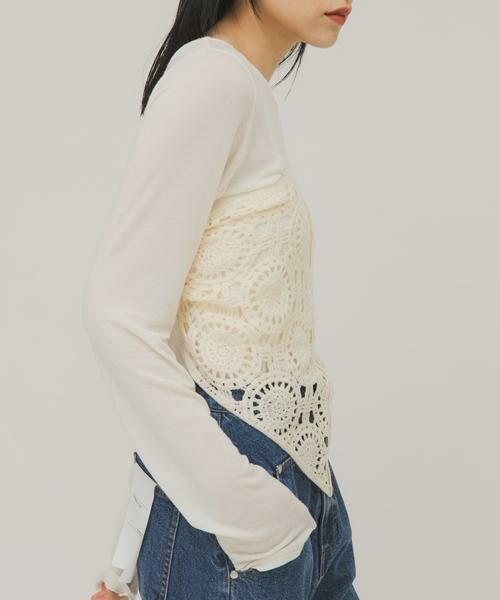 KBF / ケービーエフ バンダナ・スカーフ | トライアングルクロシェスカーフ | 詳細13