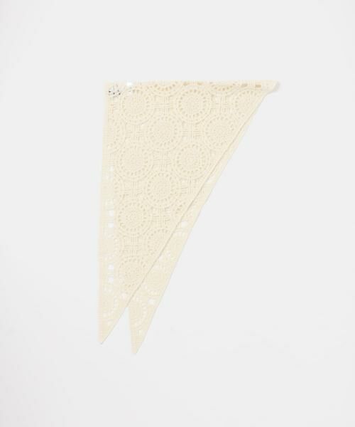 KBF / ケービーエフ バンダナ・スカーフ | トライアングルクロシェスカーフ | 詳細16