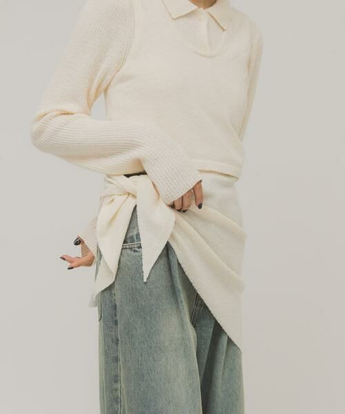 KBF / ケービーエフ バンダナ・スカーフ | ミニブークレトライアングルスカーフ | 詳細6