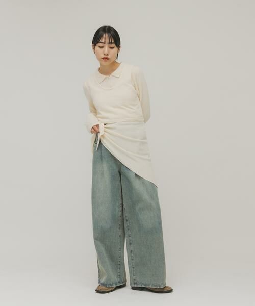 KBF / ケービーエフ バンダナ・スカーフ | ミニブークレトライアングルスカーフ | 詳細7