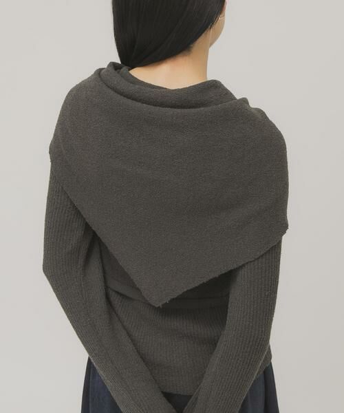 KBF / ケービーエフ バンダナ・スカーフ | ミニブークレトライアングルスカーフ | 詳細15