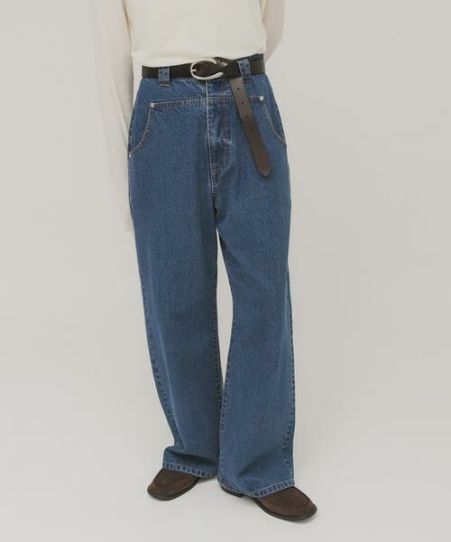 KBF / ケービーエフ ベルト・サスペンダー | バックルデザインレザーベルト | 詳細3