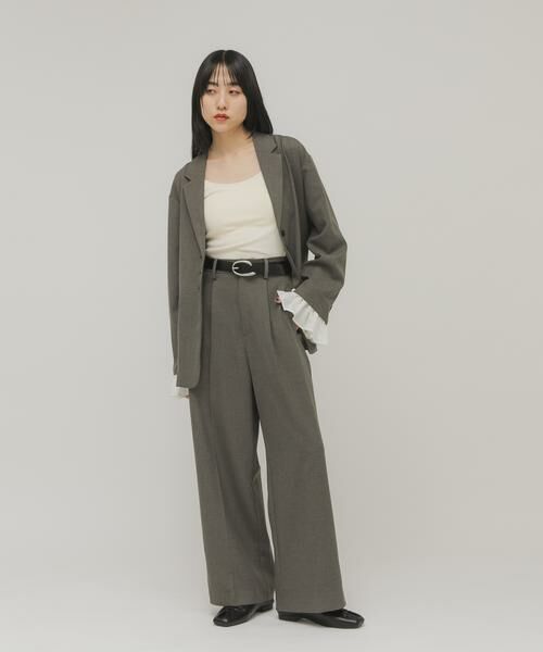 KBF / ケービーエフ ベルト・サスペンダー | バックルデザインレザーベルト | 詳細10