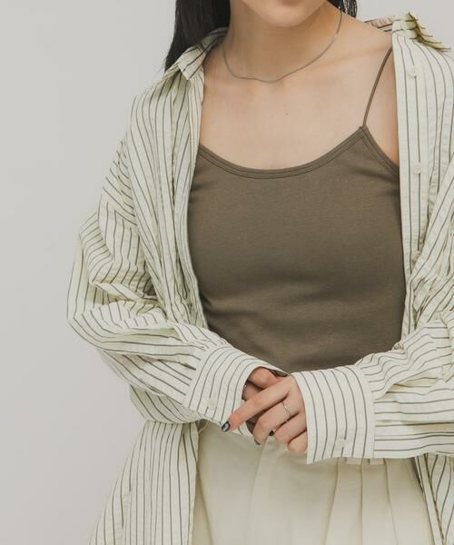 KBF / ケービーエフ キャミソール・チューブトップ | スパゲティストラップカップ付きキャミ | 詳細1