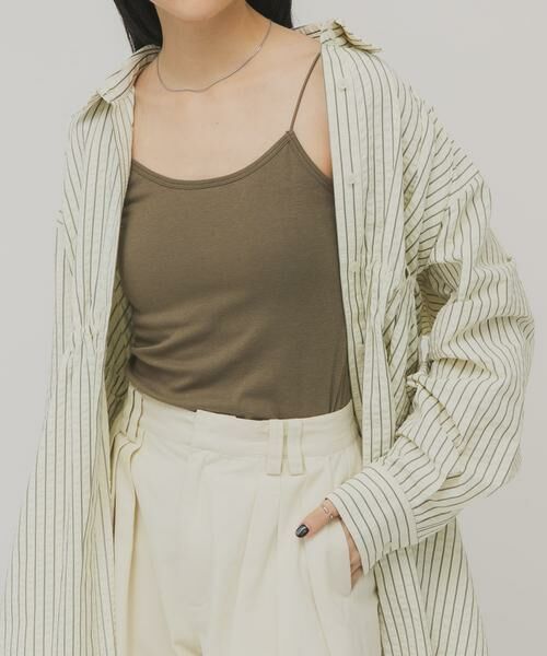 KBF / ケービーエフ キャミソール・チューブトップ | スパゲティストラップカップ付きキャミ | 詳細2