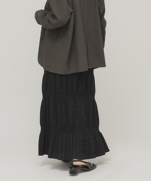 KBF / ケービーエフ セットアップ | マジョリカプリーツベストSETスカート | 詳細23