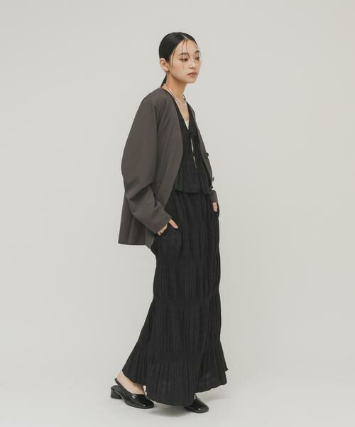 KBF / ケービーエフ セットアップ | マジョリカプリーツベストSETスカート | 詳細27