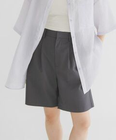 KBF / ケービーエフ ショート・ハーフ・半端丈パンツ | ダブルタックショートパンツ