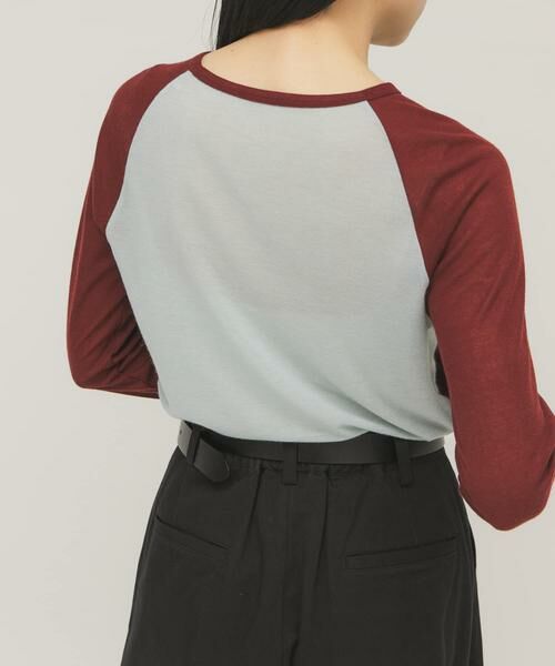 KBF / ケービーエフ Tシャツ | シアーラグランTEE | 詳細4