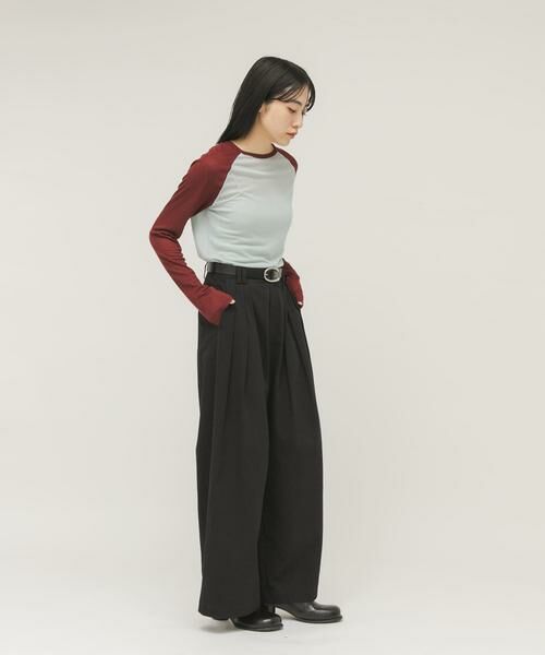 KBF / ケービーエフ Tシャツ | シアーラグランTEE | 詳細6