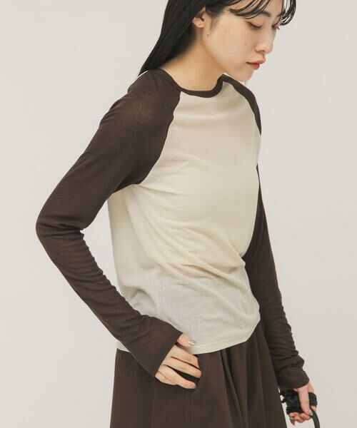 KBF / ケービーエフ Tシャツ | シアーラグランTEE | 詳細15