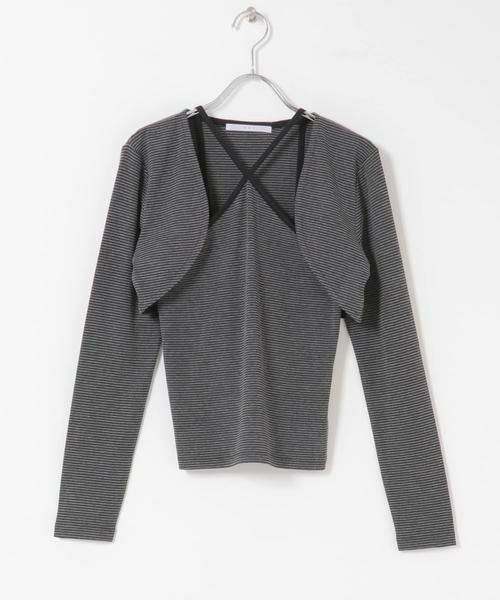 KBF / ケービーエフ キャミソール・チューブトップ | ボレロSETデザイントップス | 詳細7