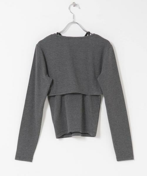 KBF / ケービーエフ キャミソール・チューブトップ | ボレロSETデザイントップス | 詳細9