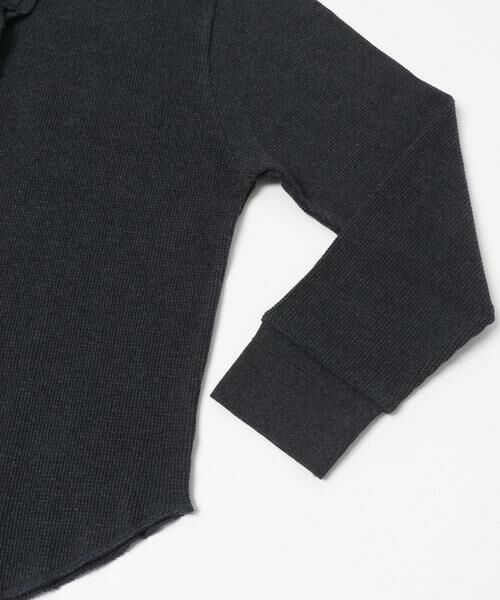 KBF / ケービーエフ Tシャツ | レースフリルワッフルプルオーバー | 詳細9