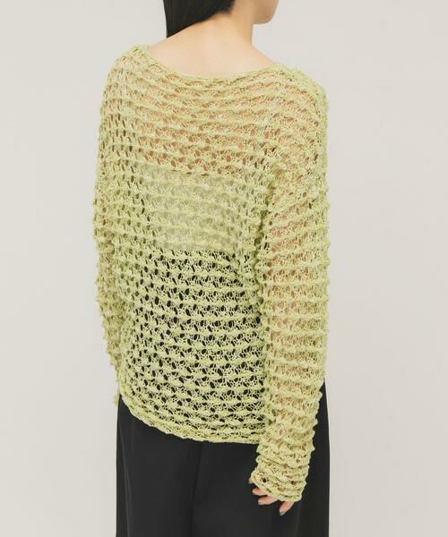 KBF / ケービーエフ ニット・セーター | クロシェルーズニット | 詳細3