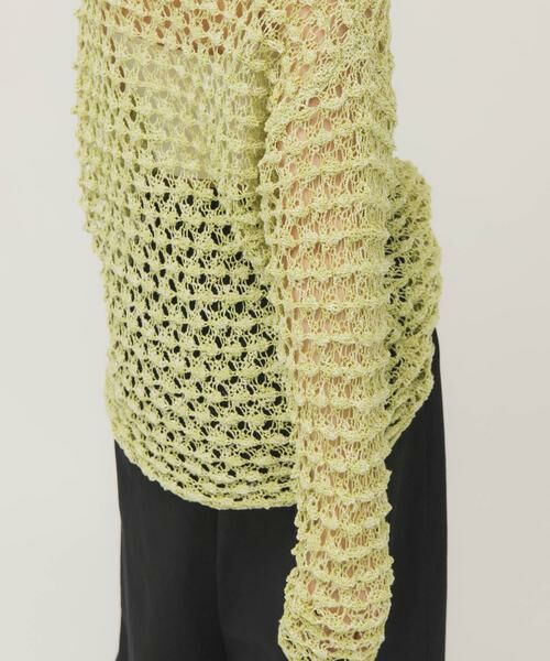 KBF / ケービーエフ ニット・セーター | クロシェルーズニット | 詳細4