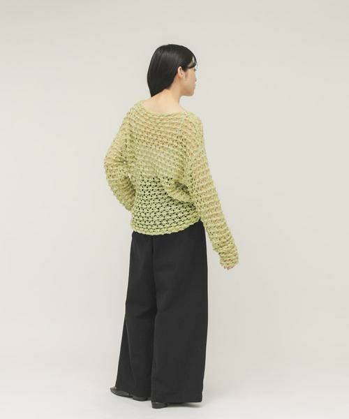 KBF / ケービーエフ ニット・セーター | クロシェルーズニット | 詳細7