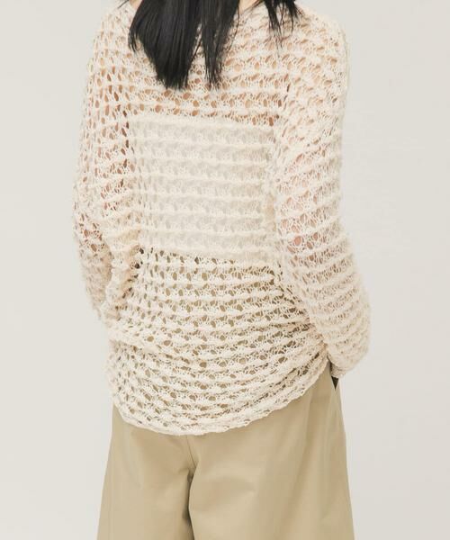 KBF / ケービーエフ ニット・セーター | クロシェルーズニット | 詳細12