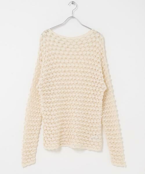 KBF / ケービーエフ ニット・セーター | クロシェルーズニット | 詳細16