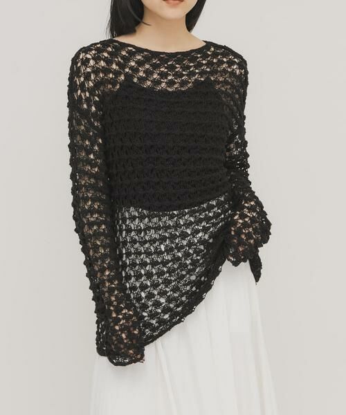 KBF / ケービーエフ ニット・セーター | クロシェルーズニット | 詳細19