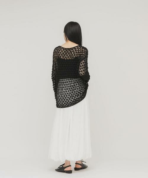 KBF / ケービーエフ ニット・セーター | クロシェルーズニット | 詳細23