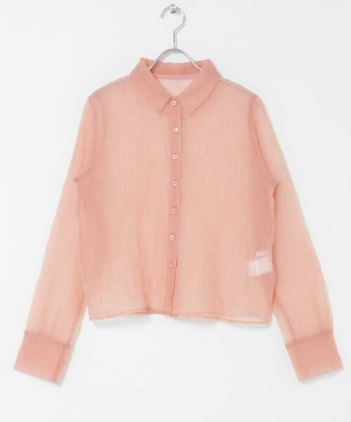 KBF / ケービーエフ シャツ・ブラウス | ワッシャーシアーシャツ | 詳細8