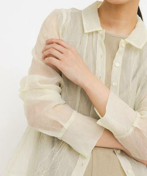 KBF / ケービーエフ シャツ・ブラウス | ワッシャーシアーシャツ | 詳細15