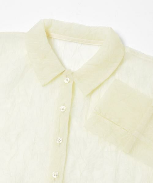KBF / ケービーエフ シャツ・ブラウス | ワッシャーシアーシャツ | 詳細23