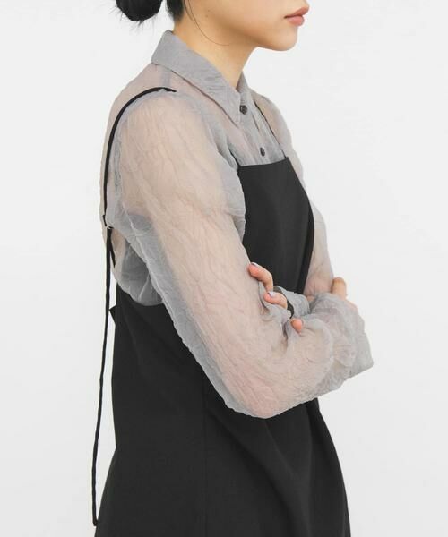 KBF / ケービーエフ シャツ・ブラウス | ワッシャーシアーシャツ | 詳細25