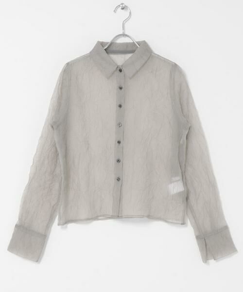 KBF / ケービーエフ シャツ・ブラウス | ワッシャーシアーシャツ | 詳細29