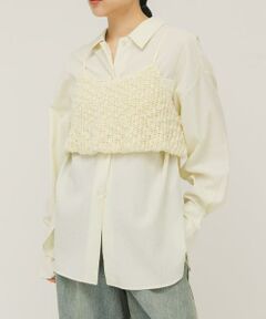 KBF / ケービーエフ シャツ・ブラウス | オーバーサイズミニマルシャツ