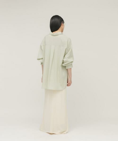 KBF / ケービーエフ シャツ・ブラウス | オーバーサイズミニマルシャツ | 詳細6