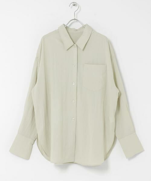 KBF / ケービーエフ シャツ・ブラウス | オーバーサイズミニマルシャツ | 詳細8