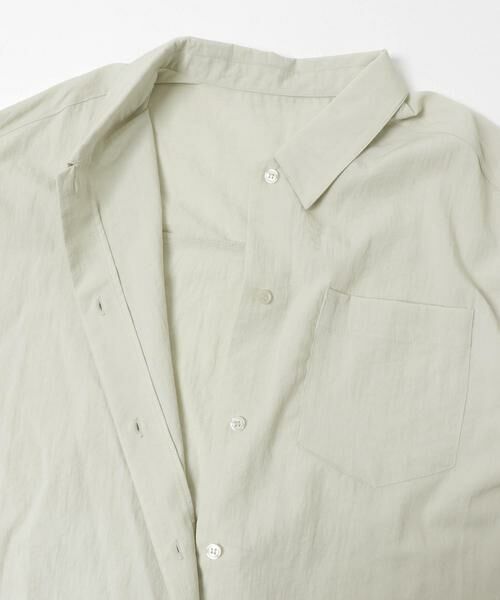 KBF / ケービーエフ シャツ・ブラウス | オーバーサイズミニマルシャツ | 詳細9